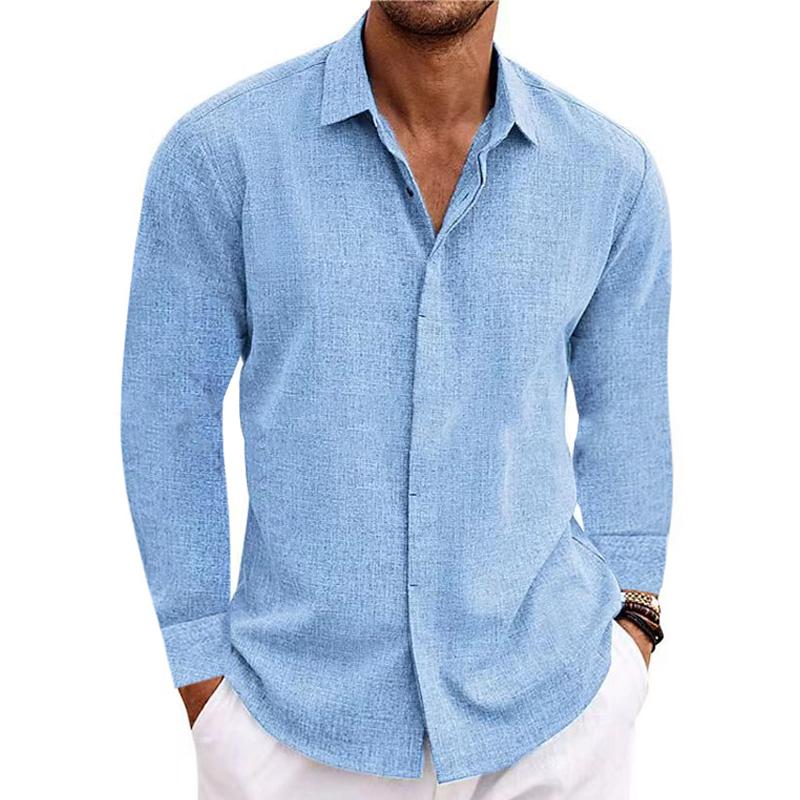 Camisa Manga Larga Transpirable Con Estilo Ernesto Diego