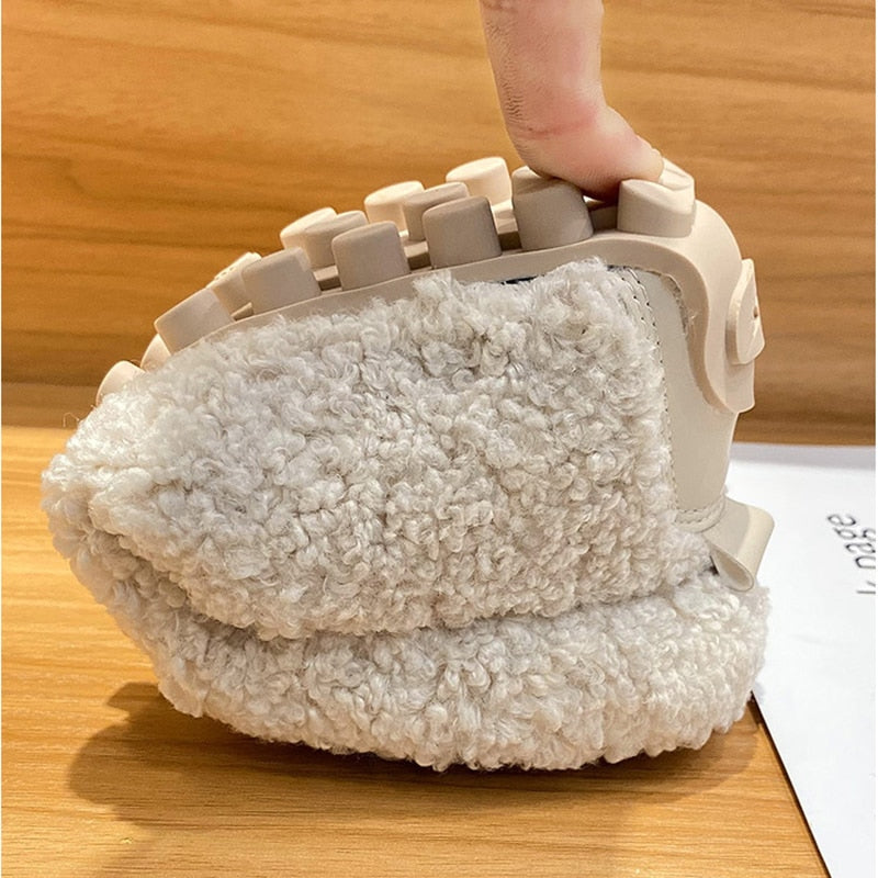 Zapatillas De Peluche Confort Antideslizantes Hogar Ana