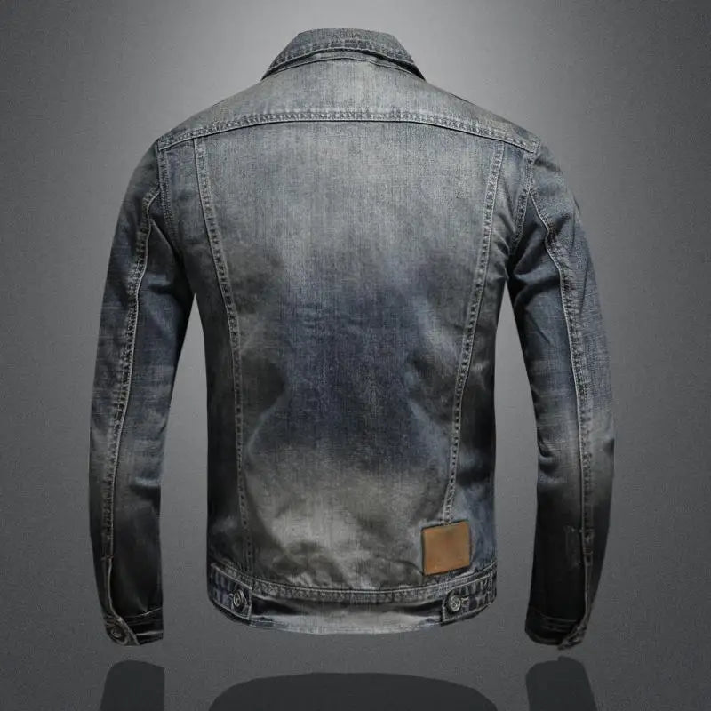Chaqueta Vaquera Vintage CARL Retro Denim Con Estilo Ana