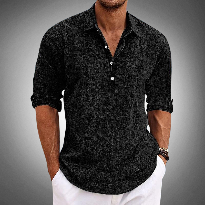 Camisa Clásica Marco Con Cuatro Botones Fresca Y Ana