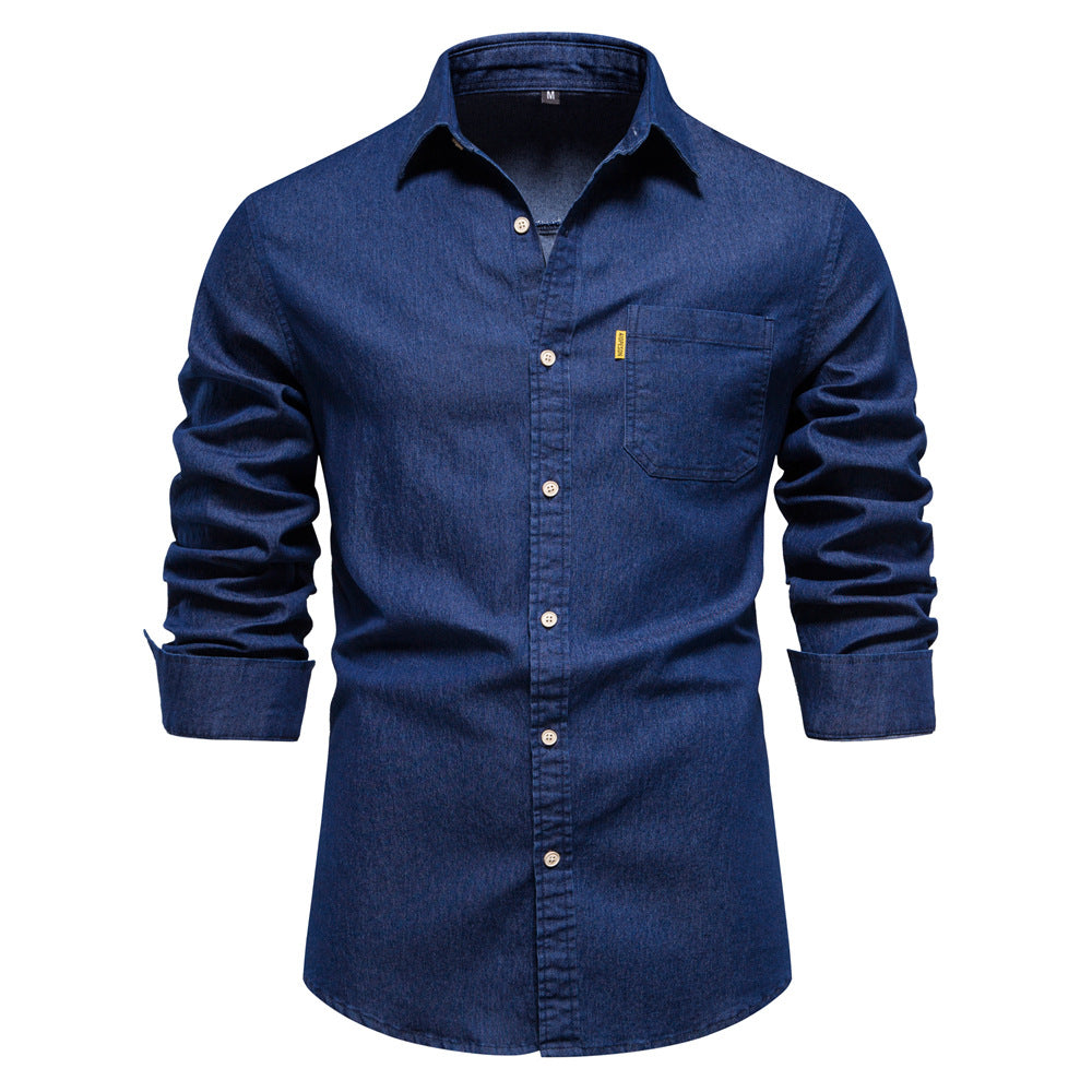 Camisa Vaquera Denim Moderna Con Ajuste Casual Juan