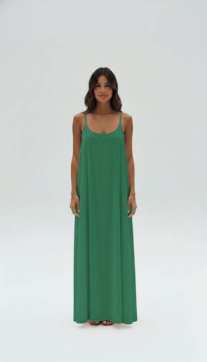 Women’s Casual Backless Summer Dress - Tiffany