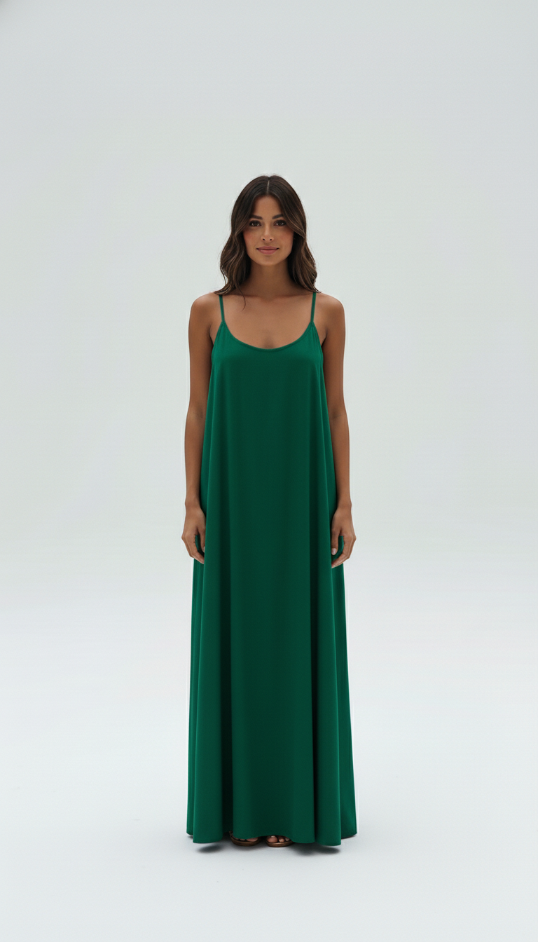 Women’s Casual Backless Summer Dress - Tiffany