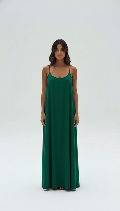 Women’s Casual Backless Summer Dress - Tiffany