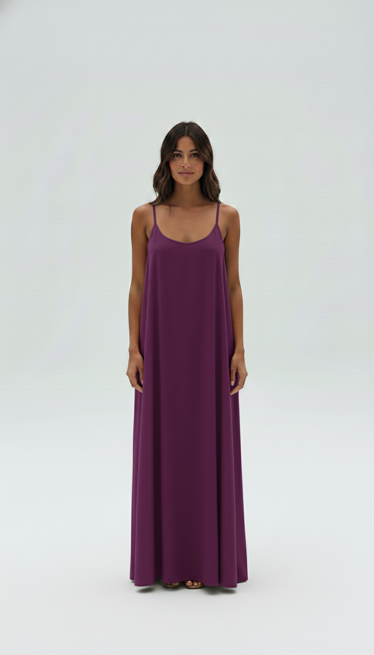 Women’s Casual Backless Summer Dress - Tiffany