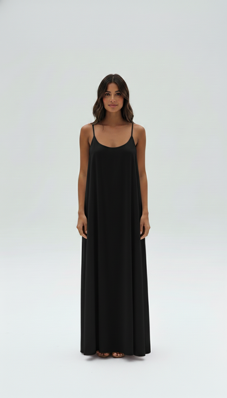 Women’s Casual Backless Summer Dress - Tiffany