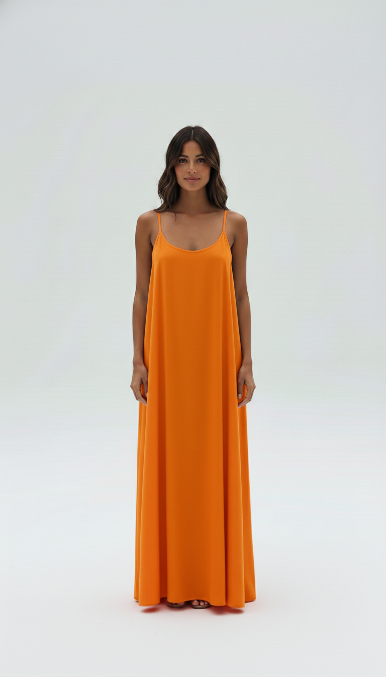 Women’s Casual Backless Summer Dress - Tiffany