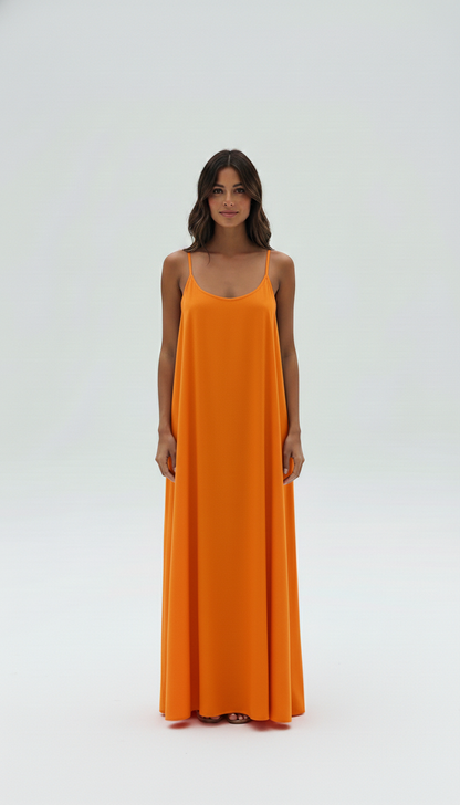 Women’s Casual Backless Summer Dress - Tiffany