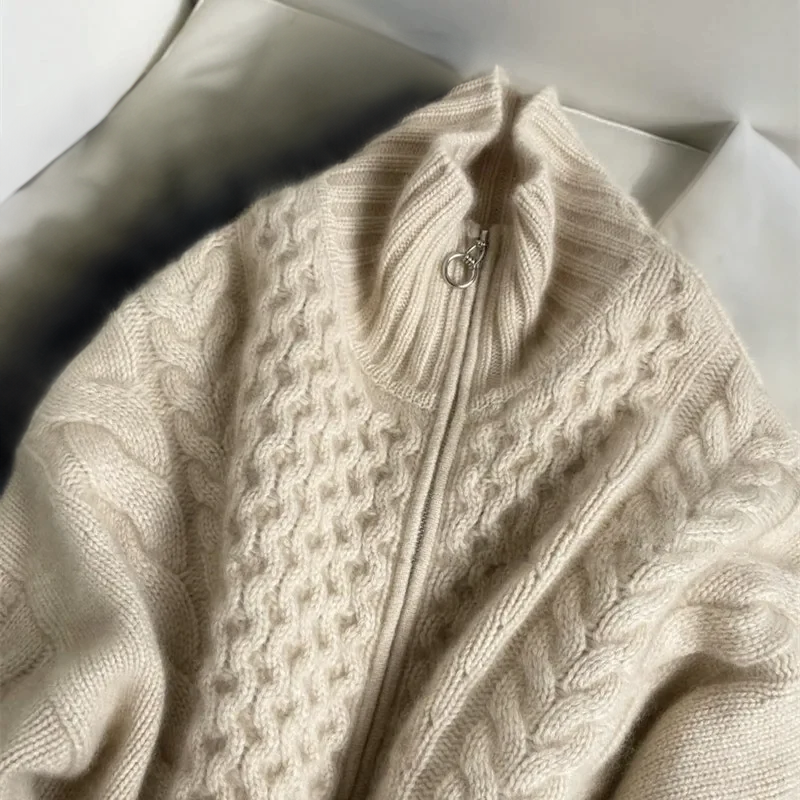 Suéter Cuello Alto De Punto Couture Suave Y Cómodo Elisa