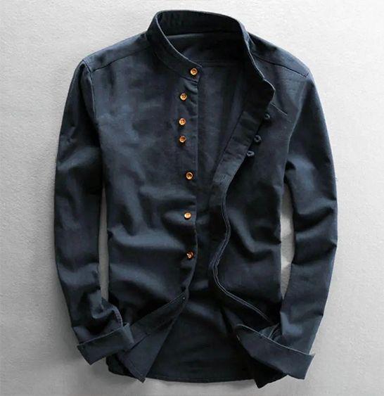 Camisa Japonesa Estilo Katana para Hombres Cómoda Luis