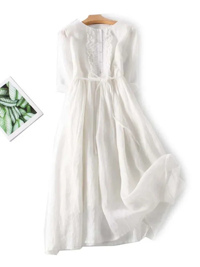 Vestido Elegante Confortable Ideal Para Eventos Ana