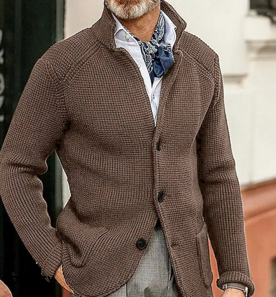 Blazer Vintage Para Hombre Estilo Patchwork Premium Carlos