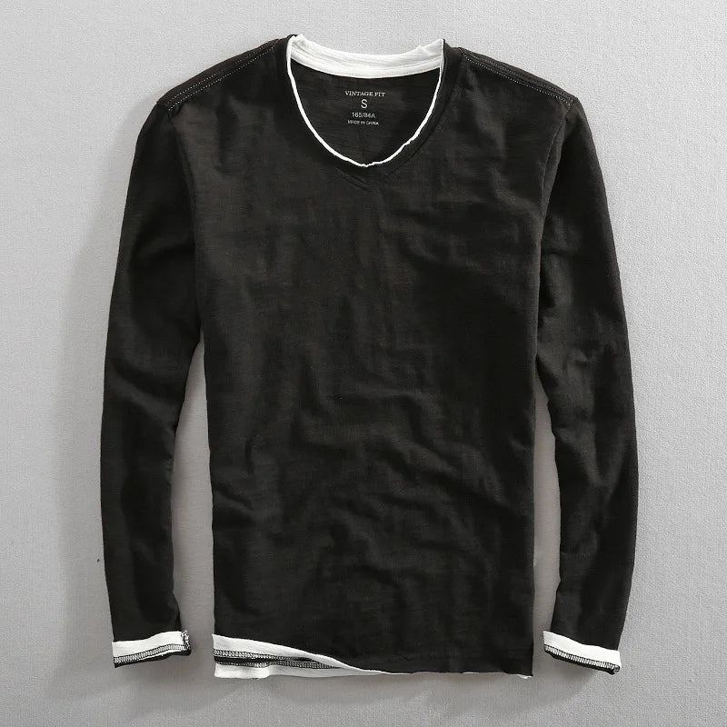 Camisa Japonesa Para Hombre Estilo Refinado Leon Luis