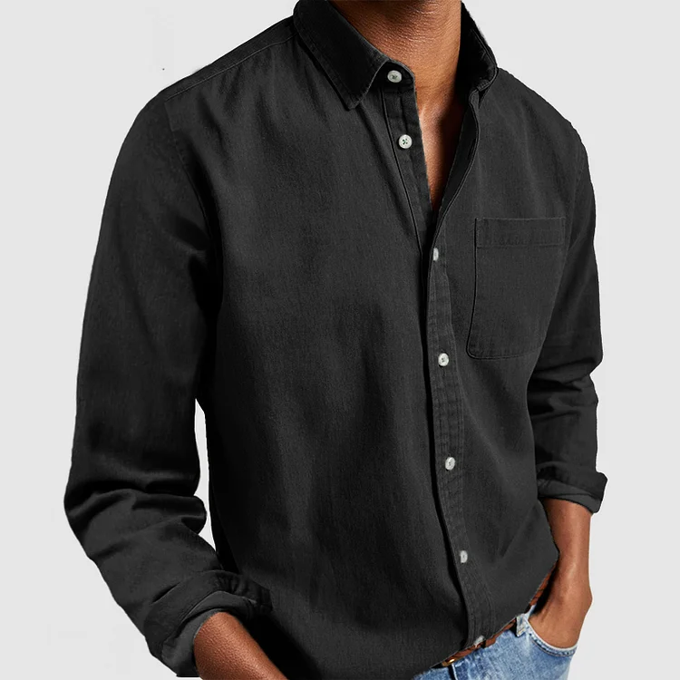 Camisa Hombre Elegante Y Versátil Para Negocios Carlos