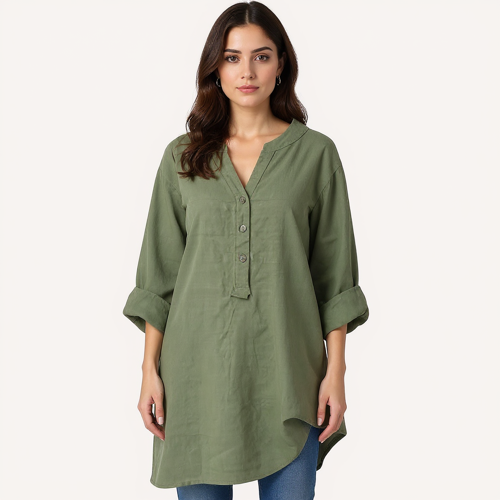 Camisa De Lino Premium Ligera Y Transpirable Fresca Luis