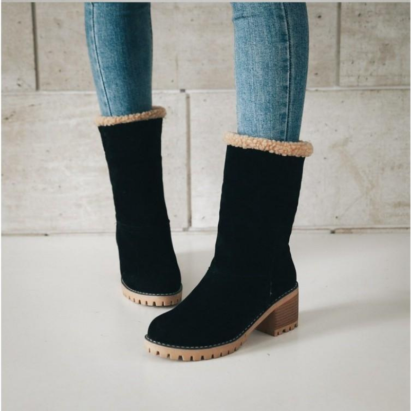 Botas de Ante de Invierno Confort y Estabilidad Luis
