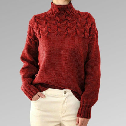 Turtleneck Sweater Cozy Soft Knit Warmth