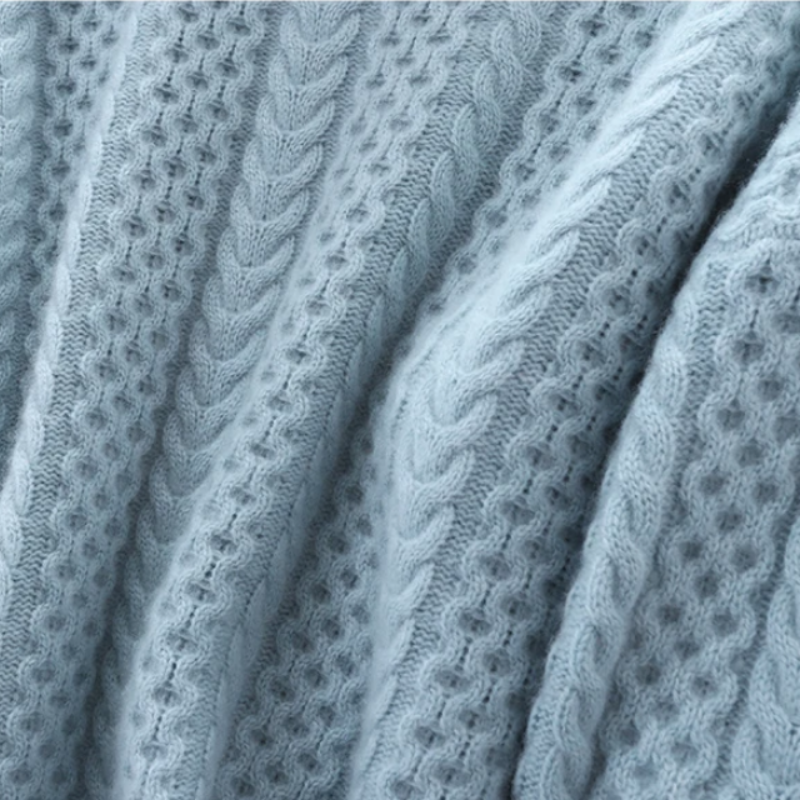 Women's Turtleneck Sweater Handmade Soft Knit