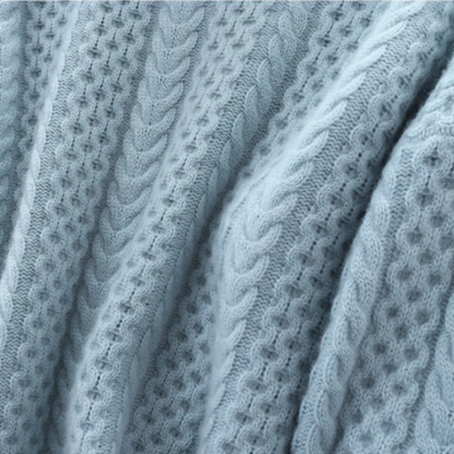 Women's Turtleneck Sweater Handmade Soft Knit