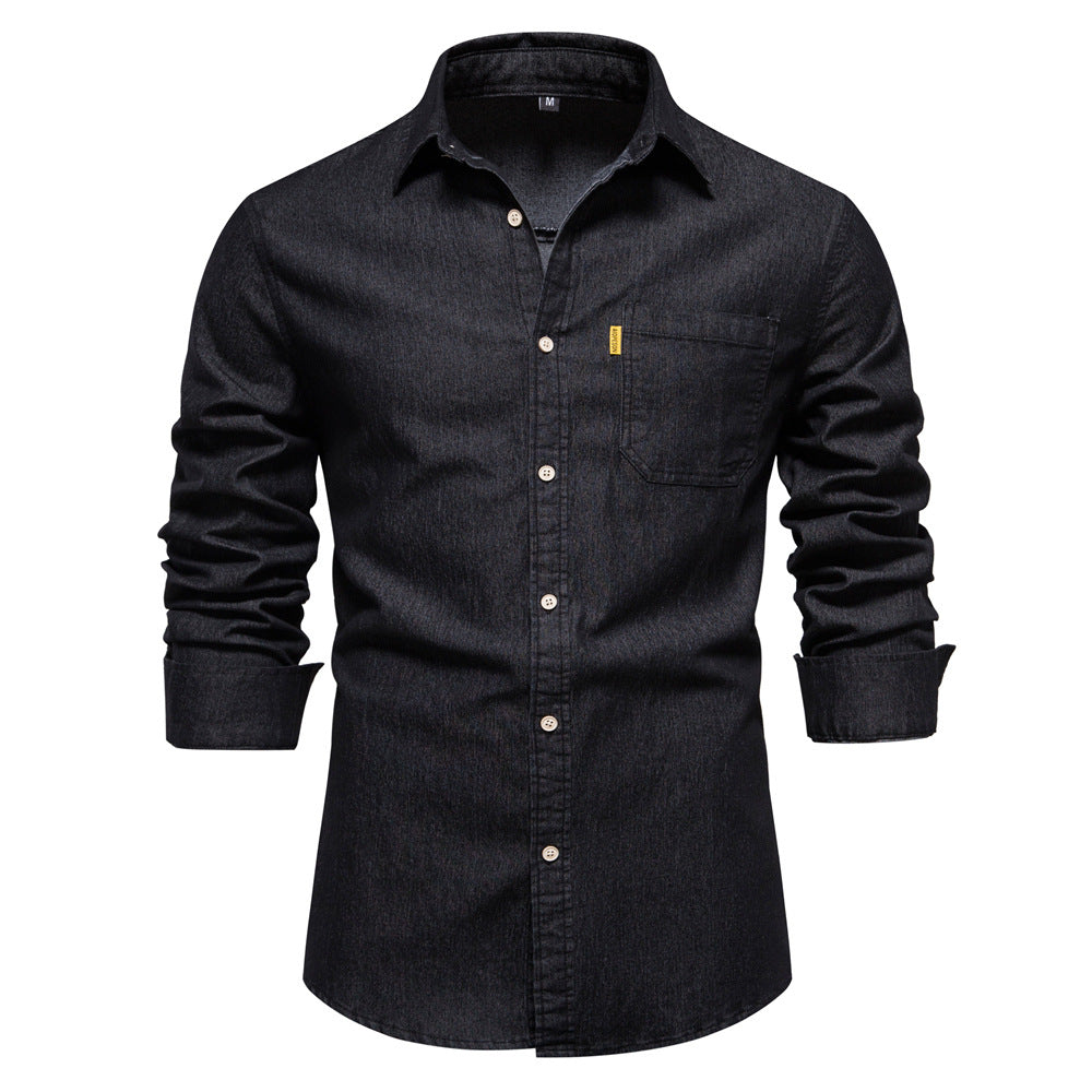 Camisa Vaquera Denim Moderna Con Ajuste Casual Juan