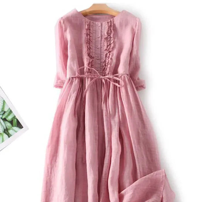 Vestido Elegante Confortable Ideal Para Eventos Ana