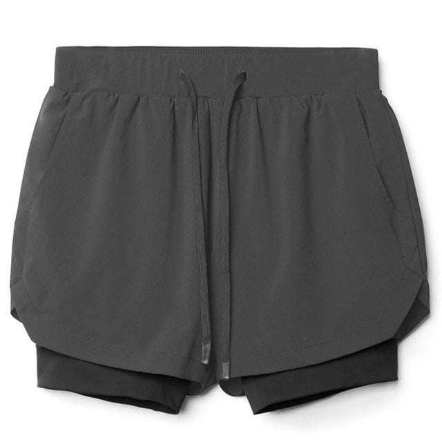 Shorts De Fitness Con Forro Interior Elástico Miguel