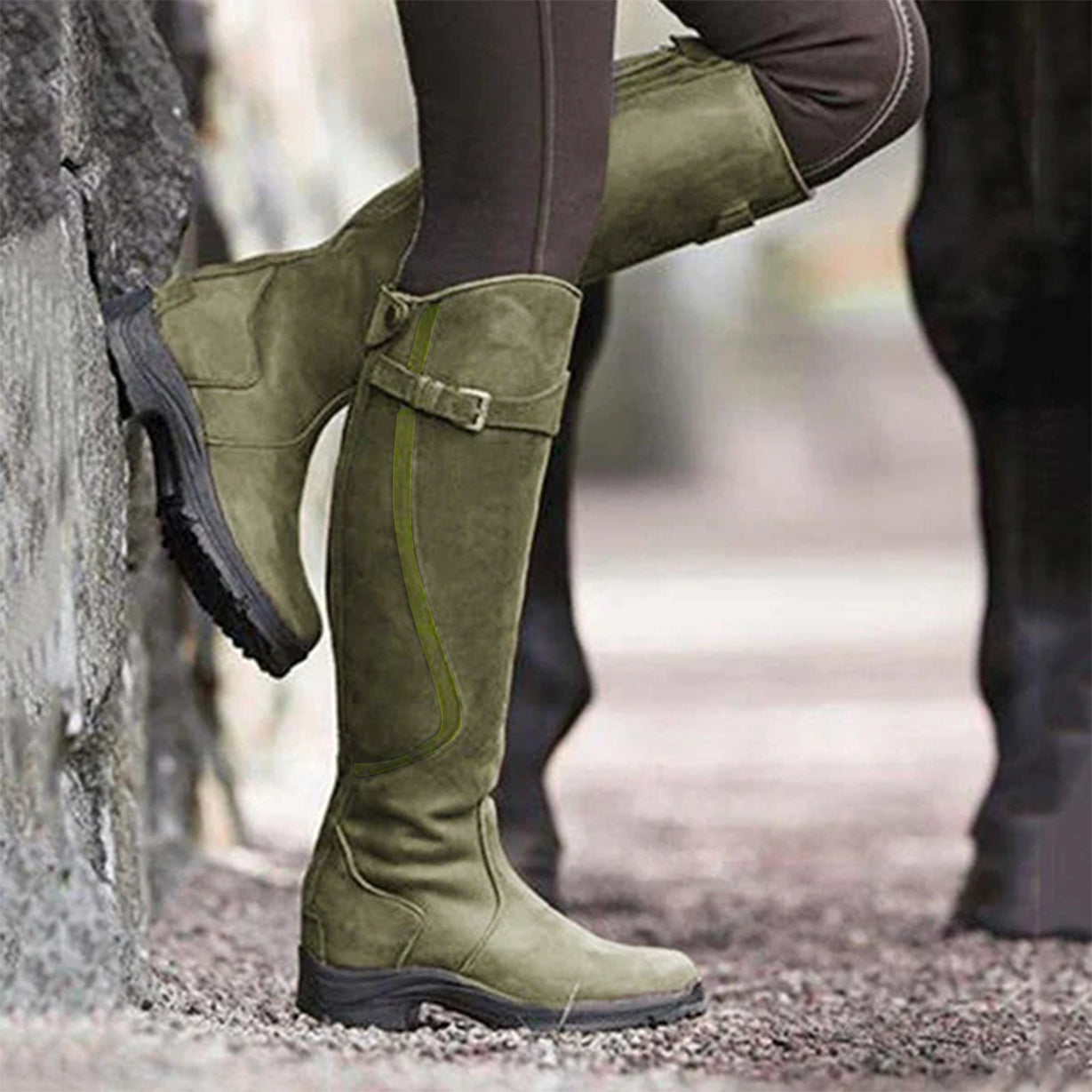 Botas Impermeables Para Mujer Plantilla Extraíble Ana